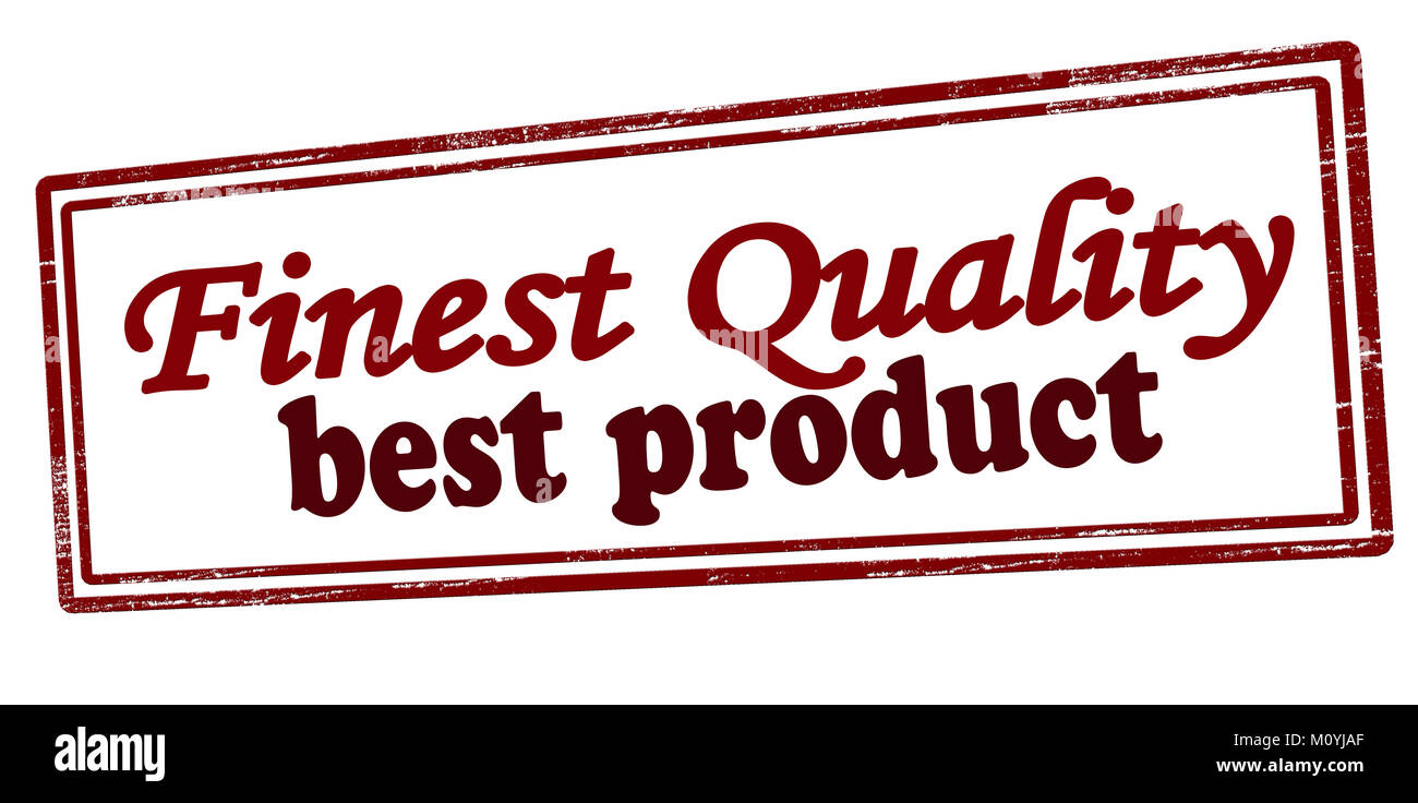 Rubber stamp with text finest quality best product inside, vector ...
