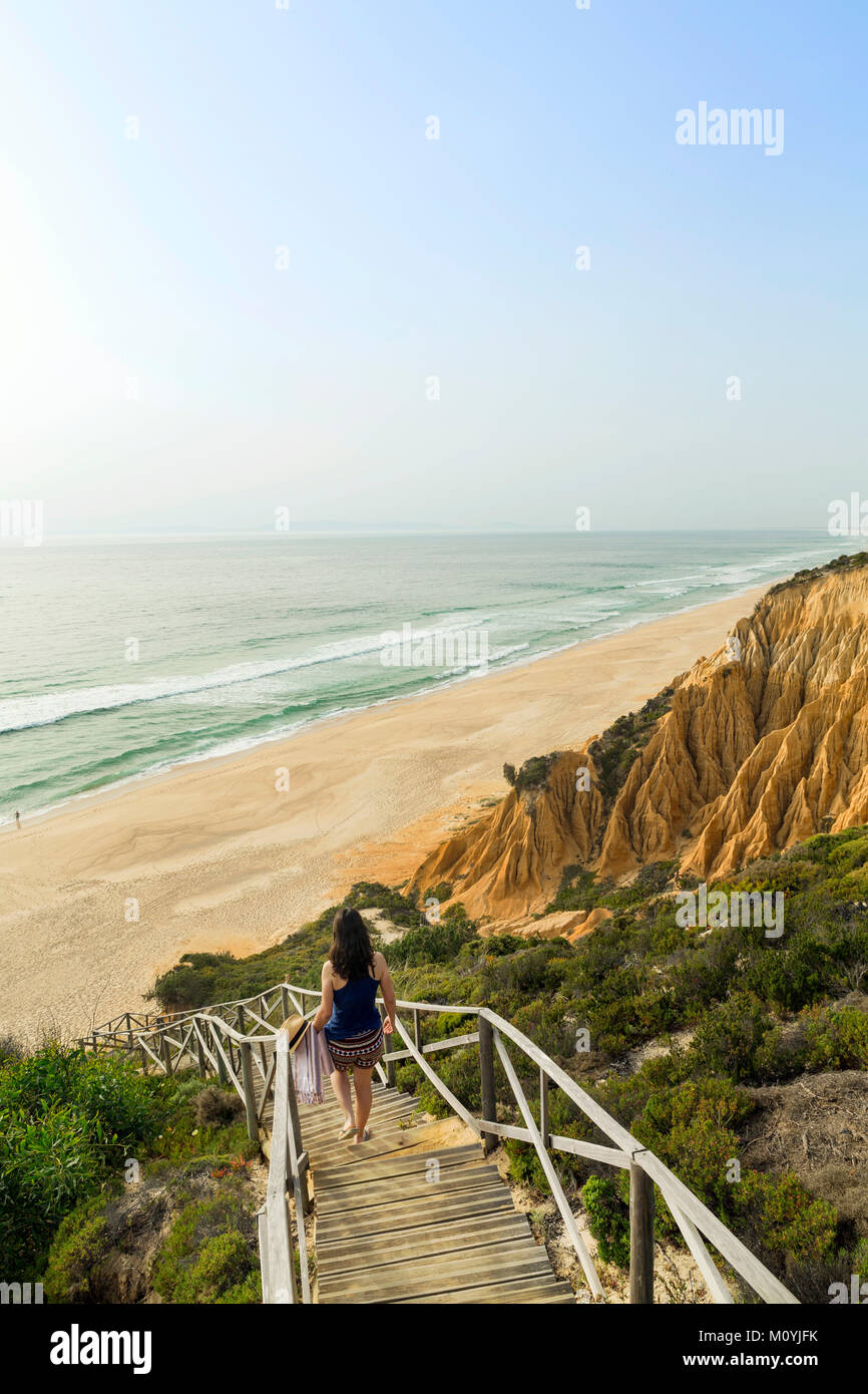 Beach near Carvalhal, Comporta, Grandola, Alentejo Portugal Stock Photo