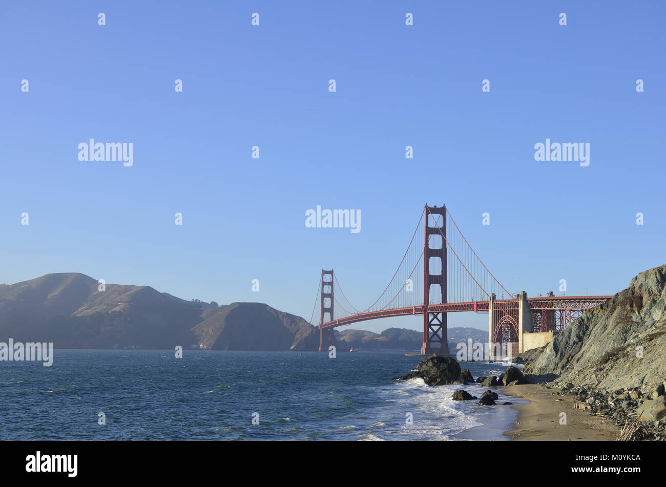 Clear Picture of Golden Gate Bridge Stock Photo - Alamy
