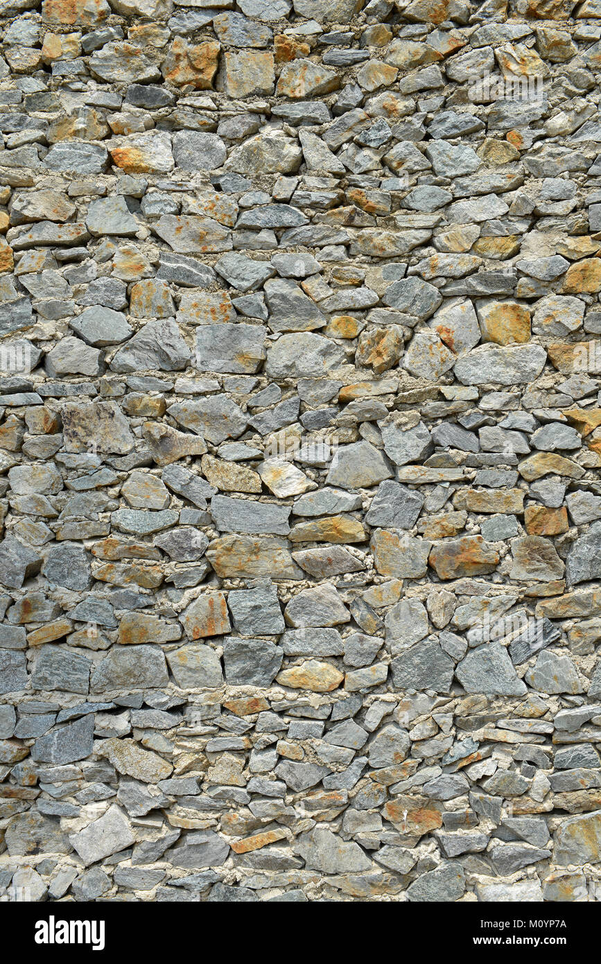 Stone background, texture of stone grey brick wall - material close-up ...