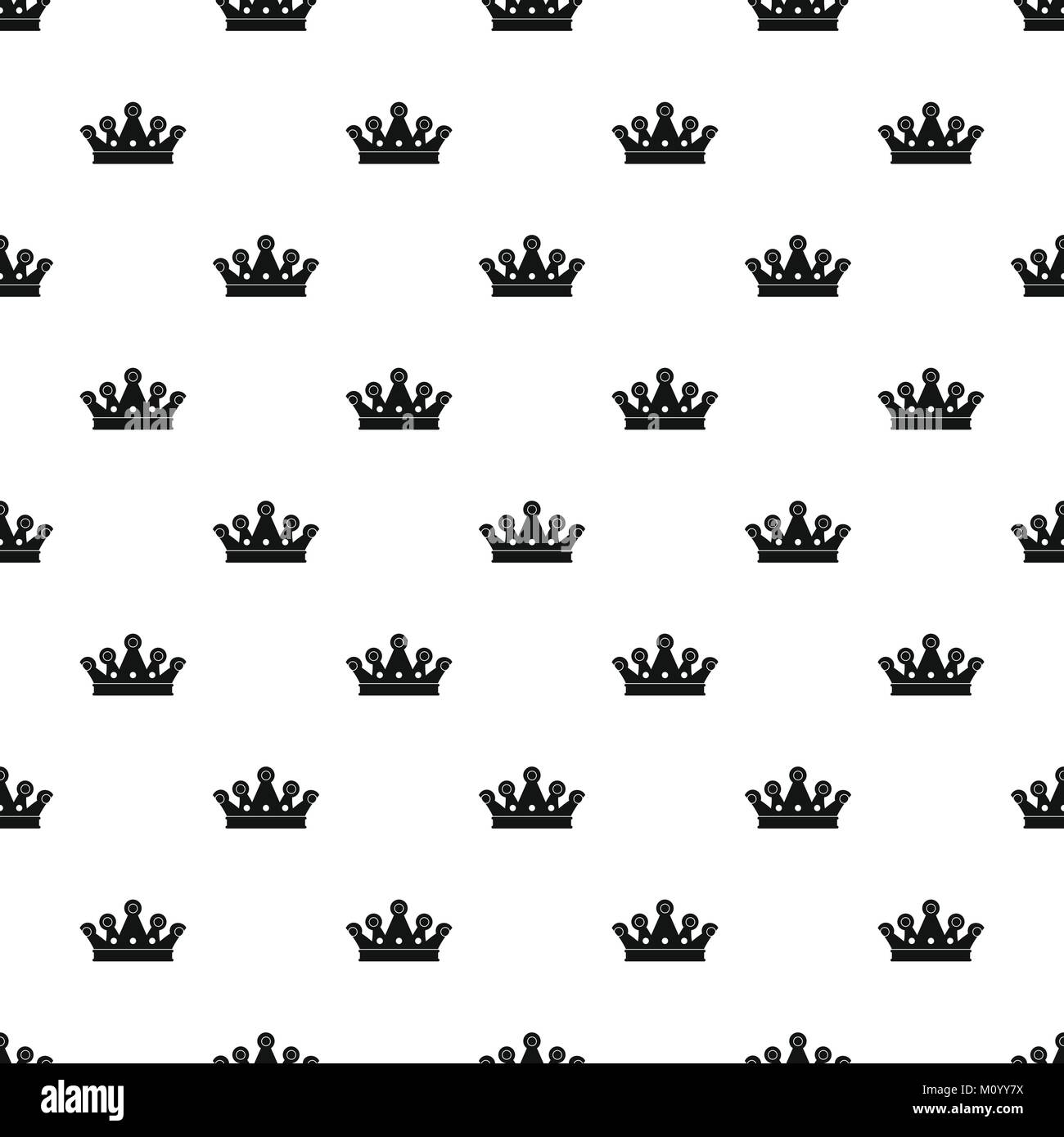 Regal crown pattern vector Stock Vector Image & Art - Alamy