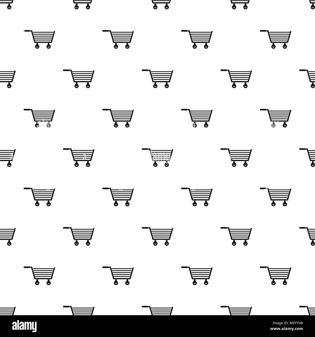 Cart pattern vector Stock Vector Image & Art - Alamy