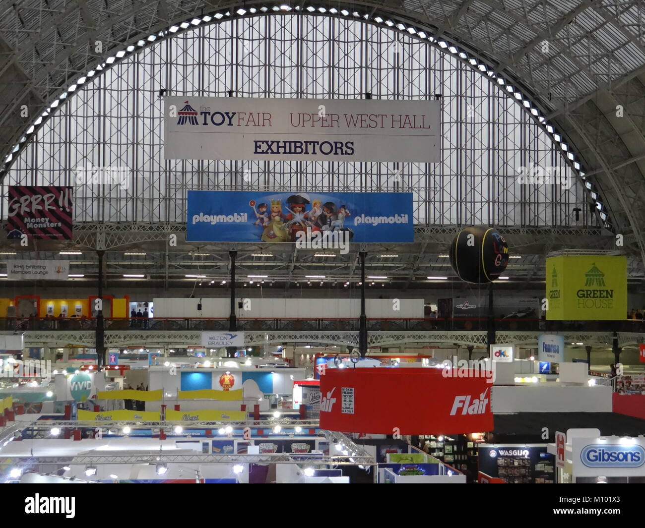 Toy Fair 2018 takes place in Kensington Olympia, London, UK Stock Photo