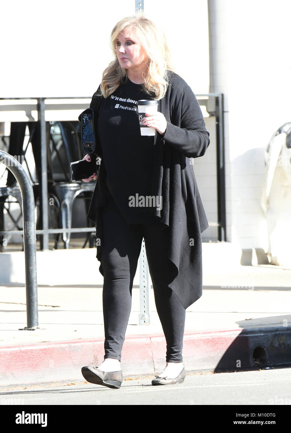 EXCLUSIVE Morgan Fairchild out in Los Angeles Featuring Morgan