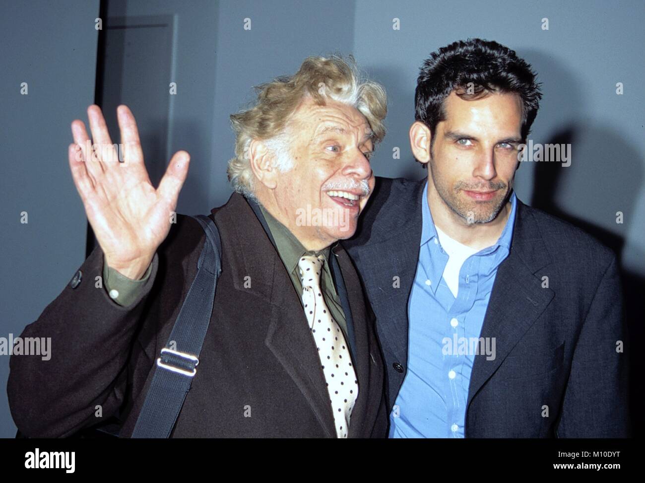 Ben Stiller with his parents Jerry Stiller and Anne Meara Attending the