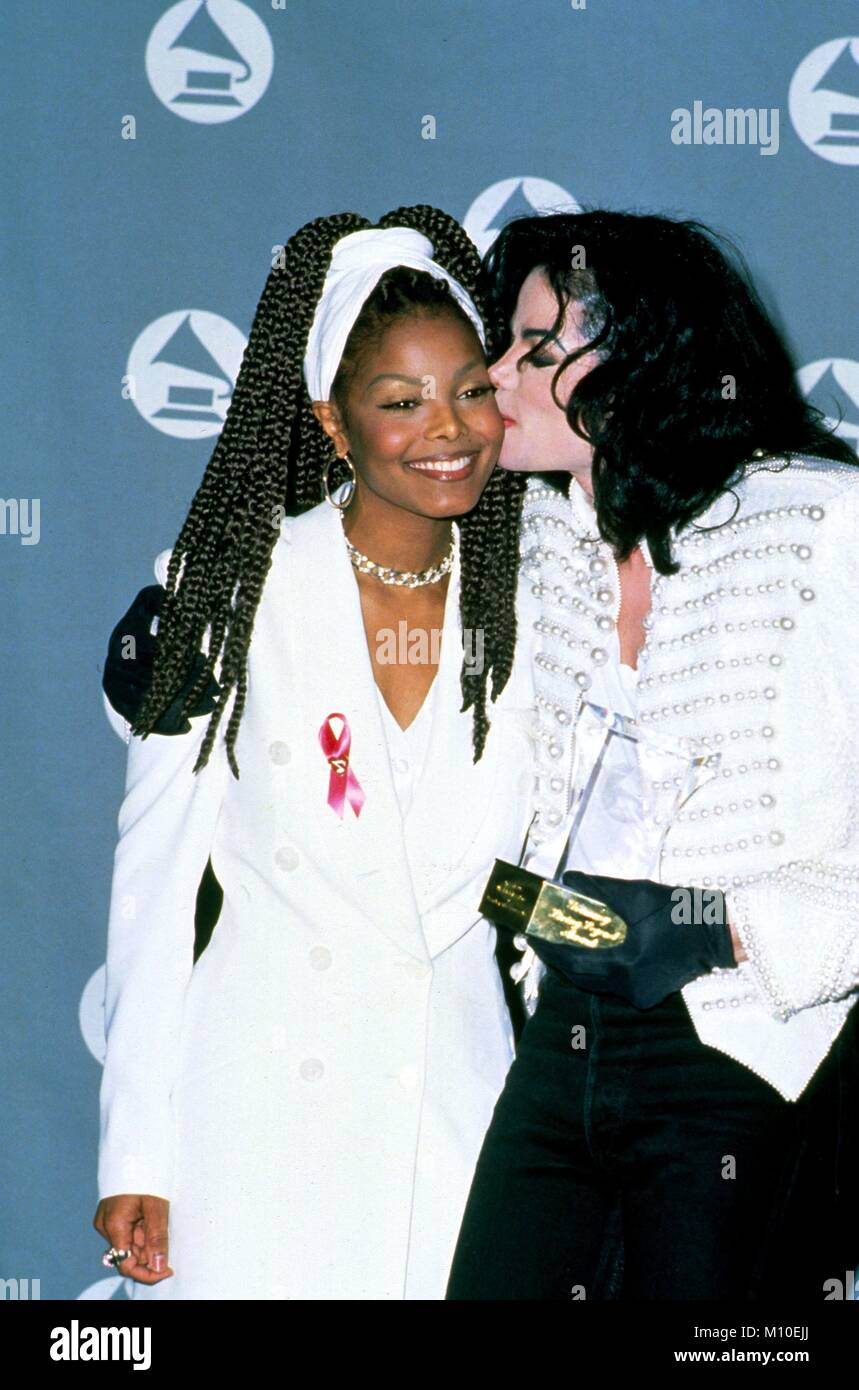 Michael Jackson and Janet Jackson at the Grammy Awards in the mid 1990s © RTGranitz / MediaPunch Stock Photo
