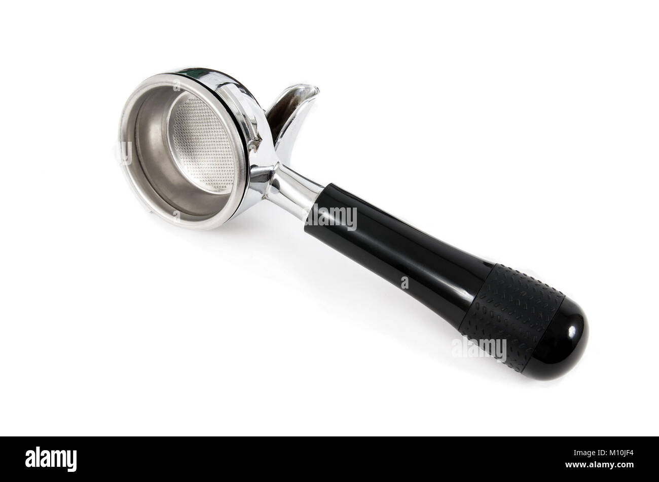 Grinder and filter for the coffee making Stock Photo Alamy