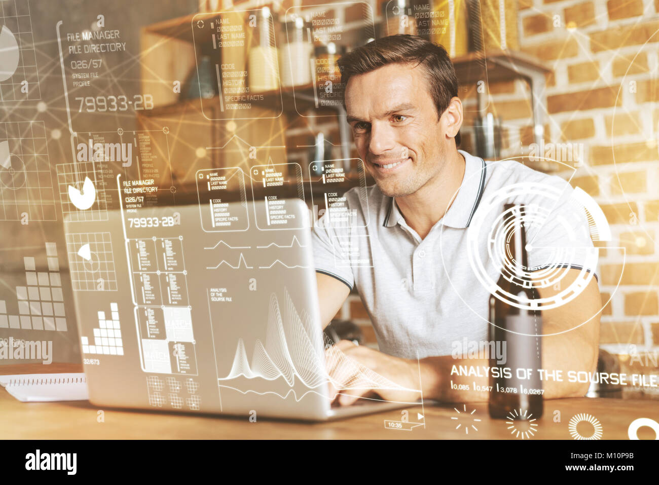 Man programming hi-res stock photography and images - Alamy