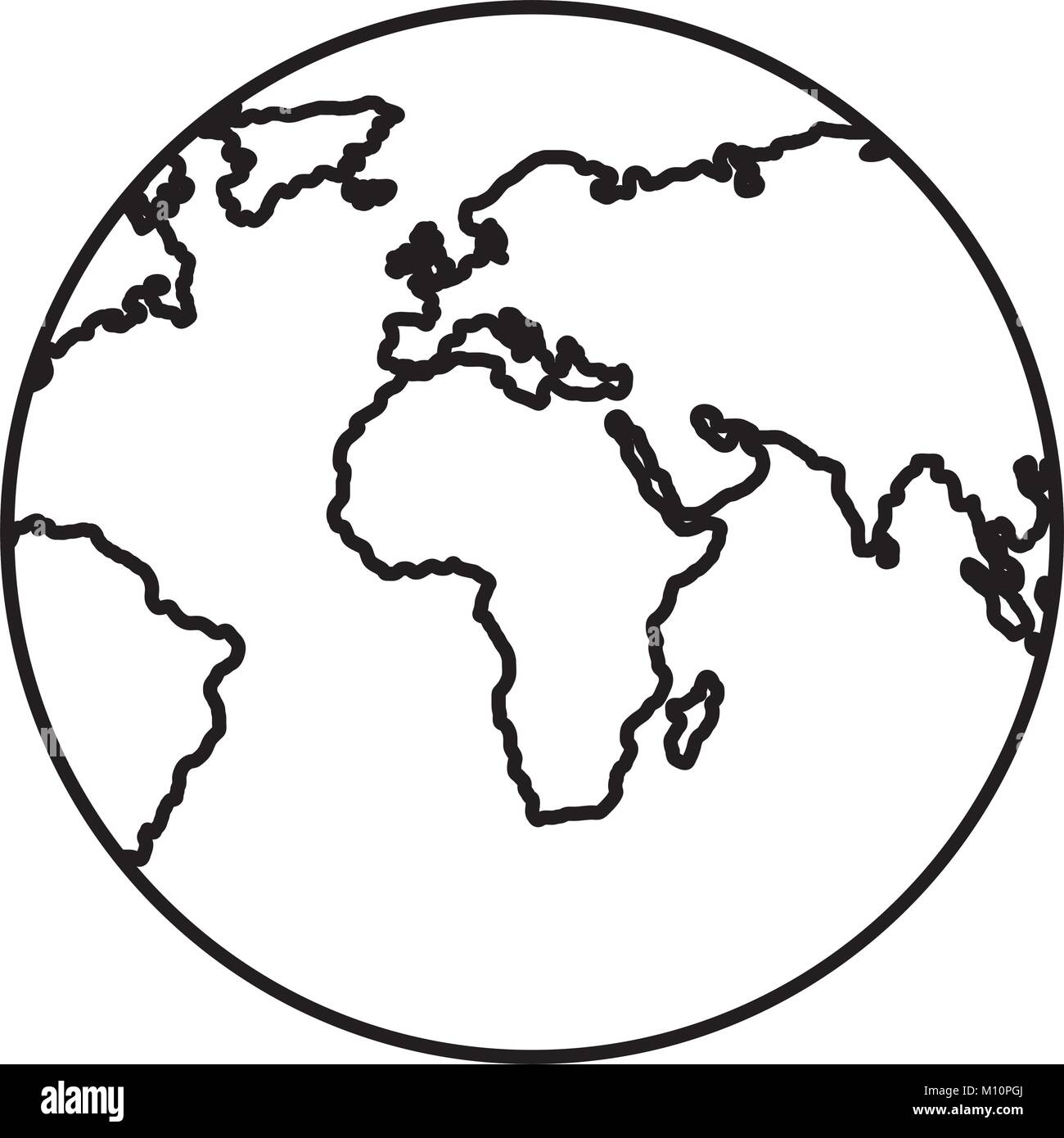 world planet earth icon vector illustration design Stock Vector Image ...