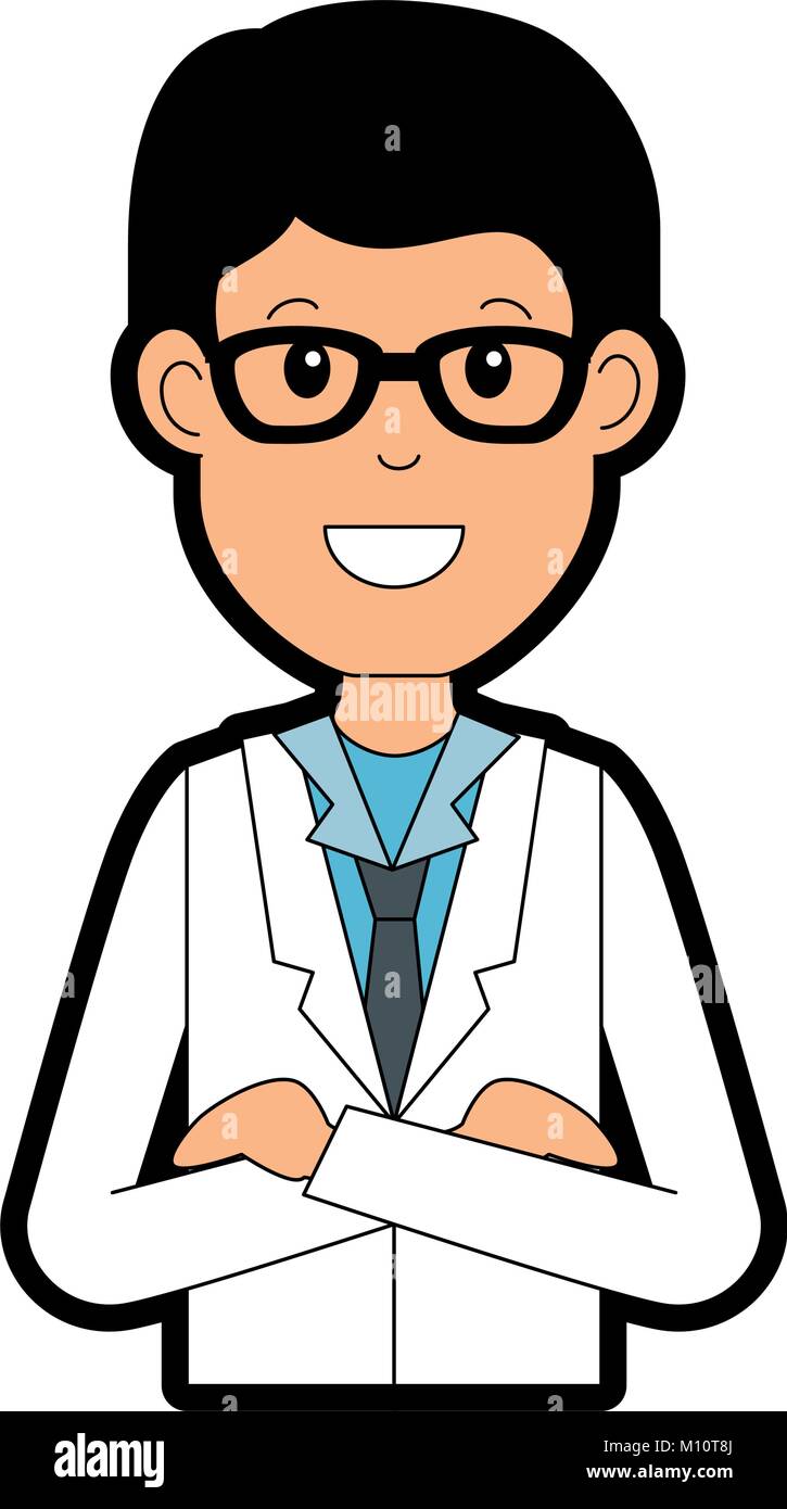 doctor avatar character icon vector illustration design Stock Vector ...