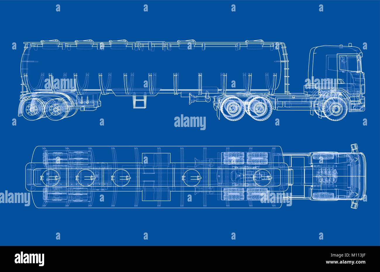 Oil truck sketch illustration Stock Vector Image & Art Alamy