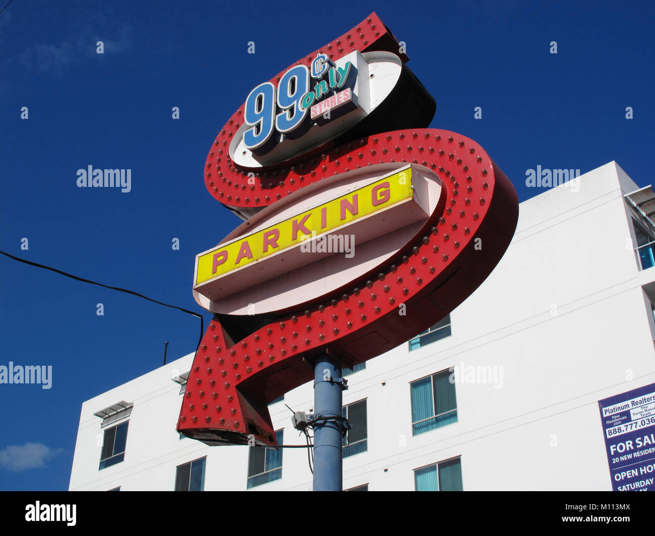 Signs in Los Angeles California America Stock Photo Alamy