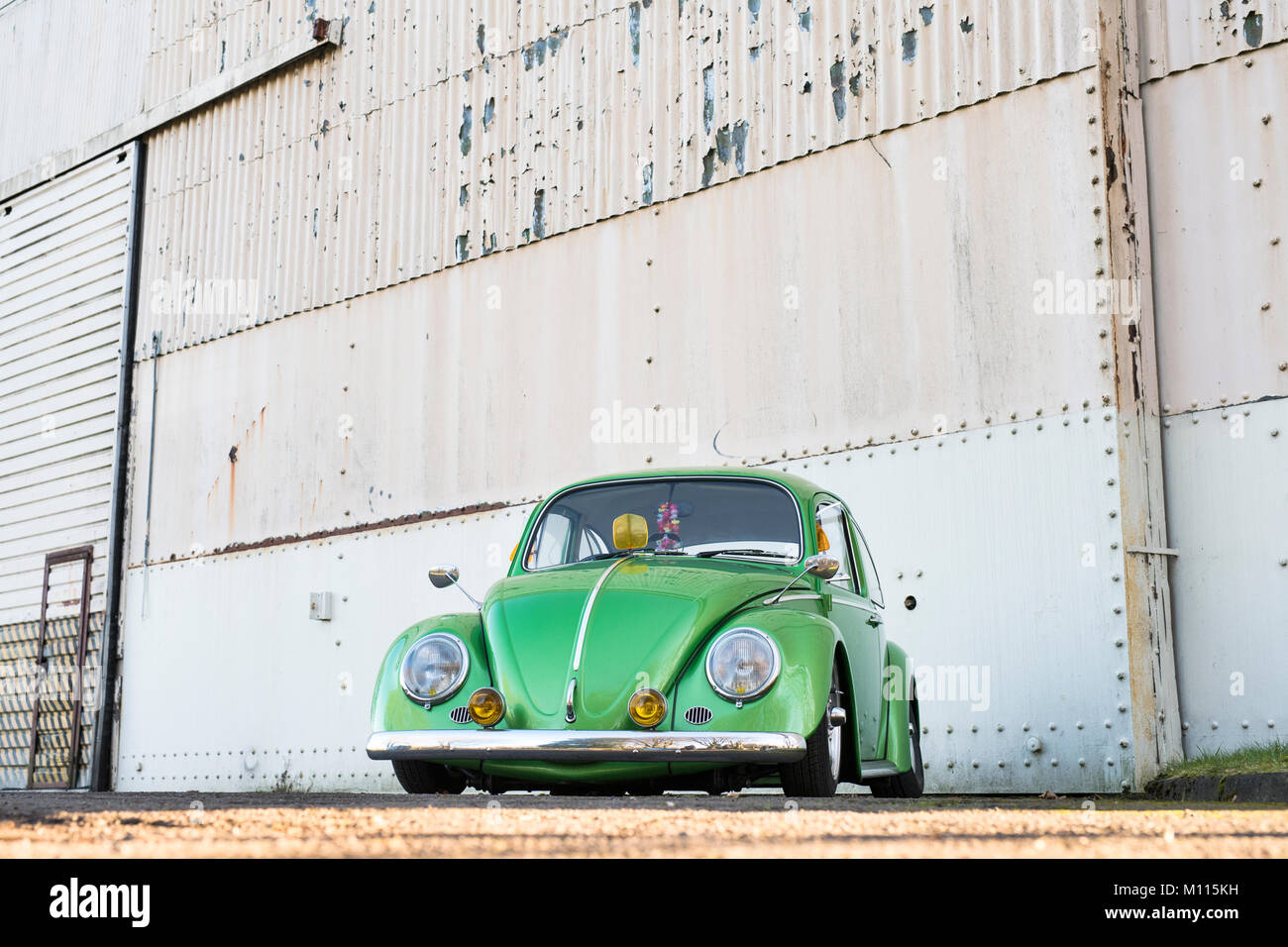 1966 Custom Beetle at Bicester Heritage Centre. Bicester, Oxfordshire, England Stock Photo