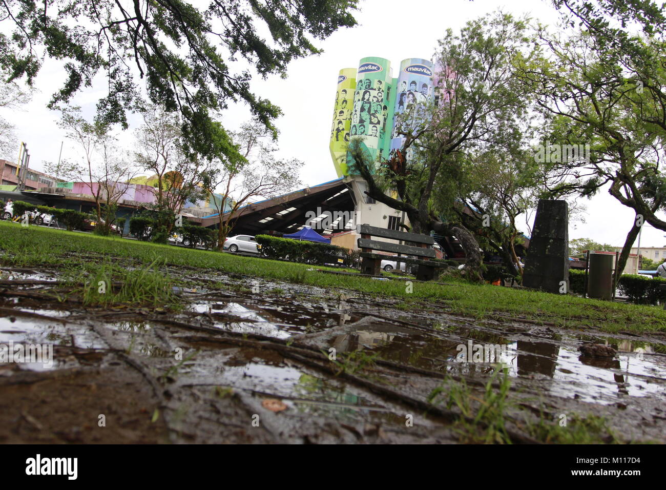 Curepipe, town (township) on the island of Mauritius Stock Photo