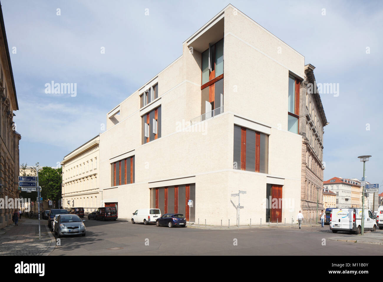 Modern Architecture at Kupfergraben Street, Berlin, Germany, Europe I Galerie am Kupfergraben Modern Architecture at Kupfergraben Street, Berlin, Germany, Europe I Galerie am Kupfergraben