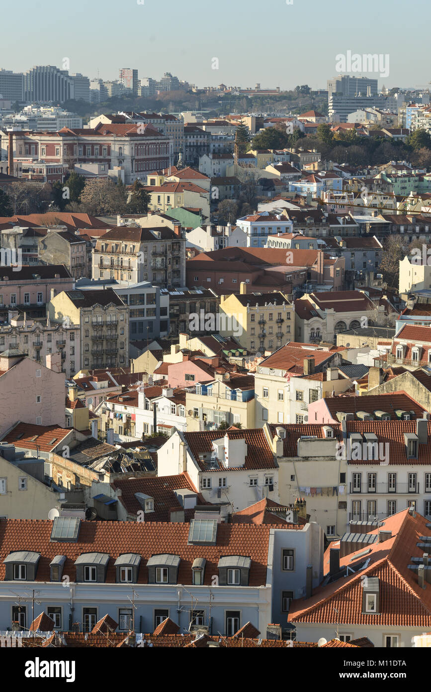 Lisbon roof top view hires stock photography and images Alamy