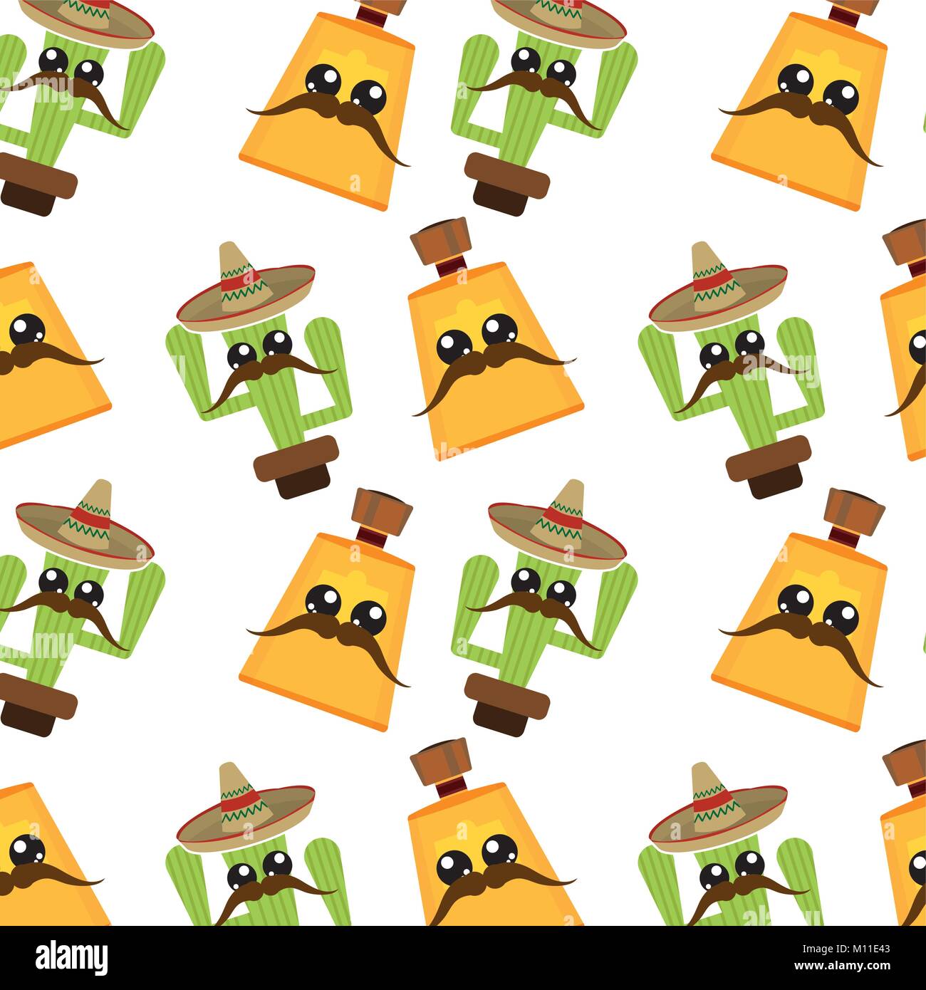 Tequila bottle and cactus design Stock Vector Image & Art - Alamy