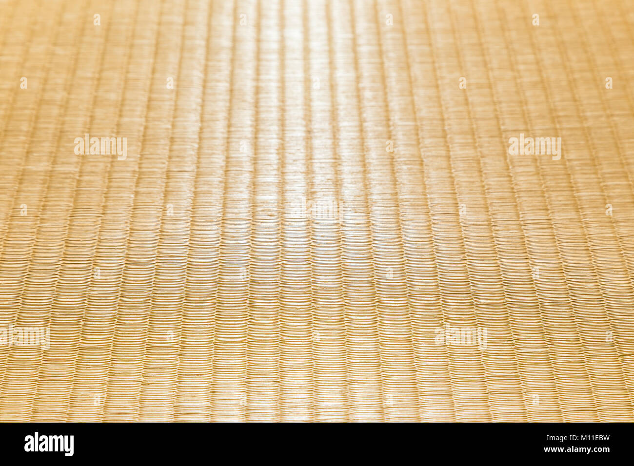 close up of tatami, japanese traditional room floor matt, viewing in an  angle to show texture on craftmanship and design Stock Photo - Alamy