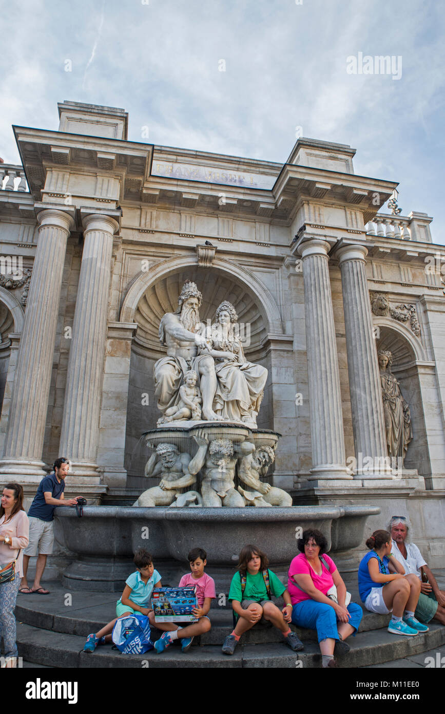 Danube fountain hires stock photography and images Alamy