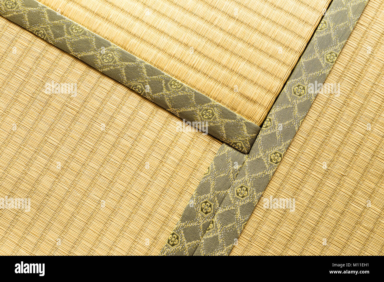 Japanese Tatami Mat Floor Texture . Stock Photo - Image of material,  crafts: 168868934