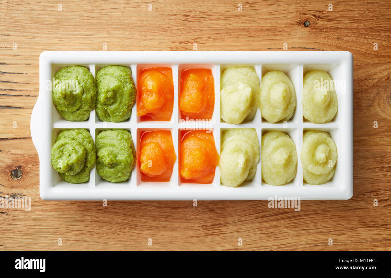 freezing baby food