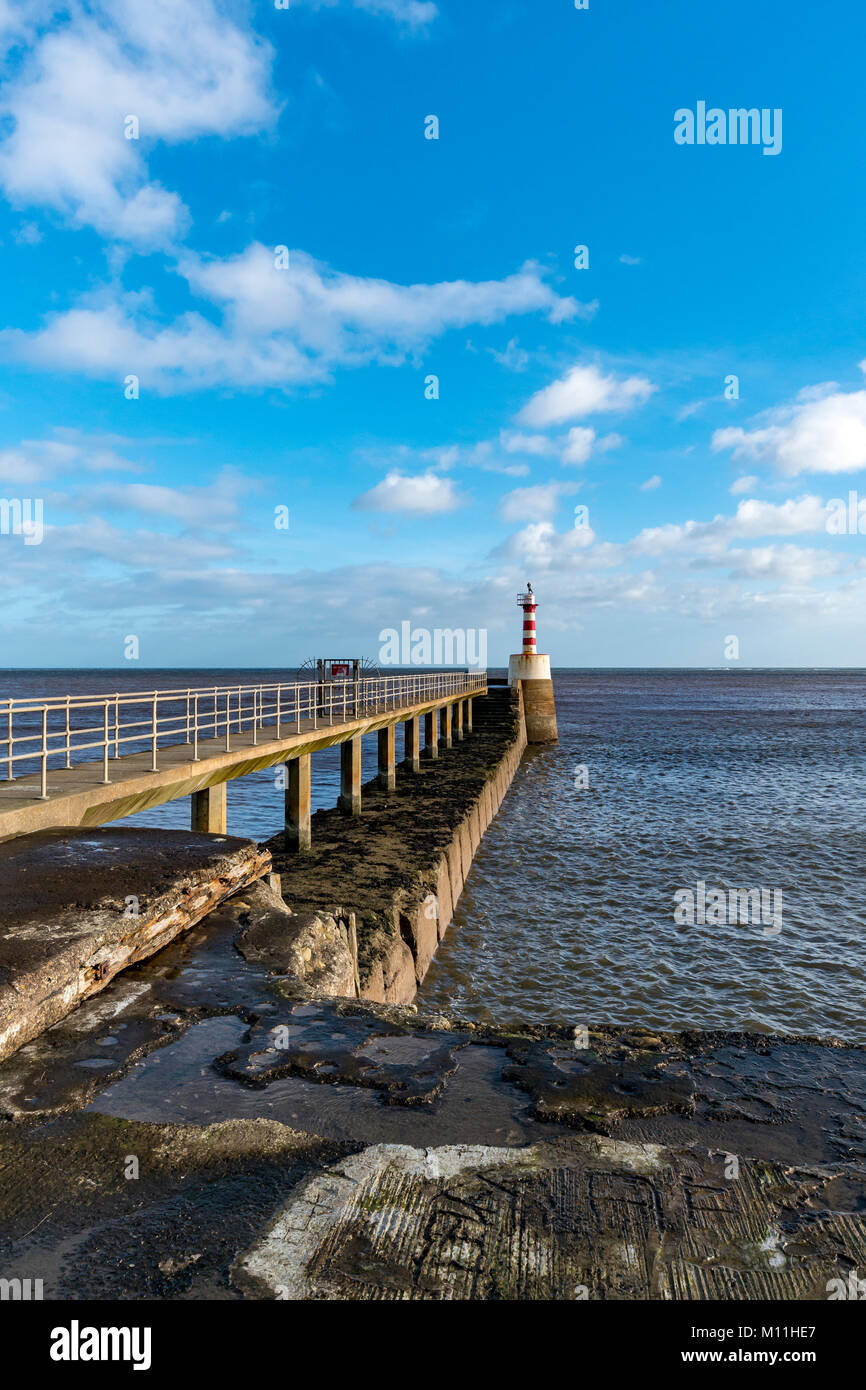 Amble, Northumberland, UK Stock Photo Alamy