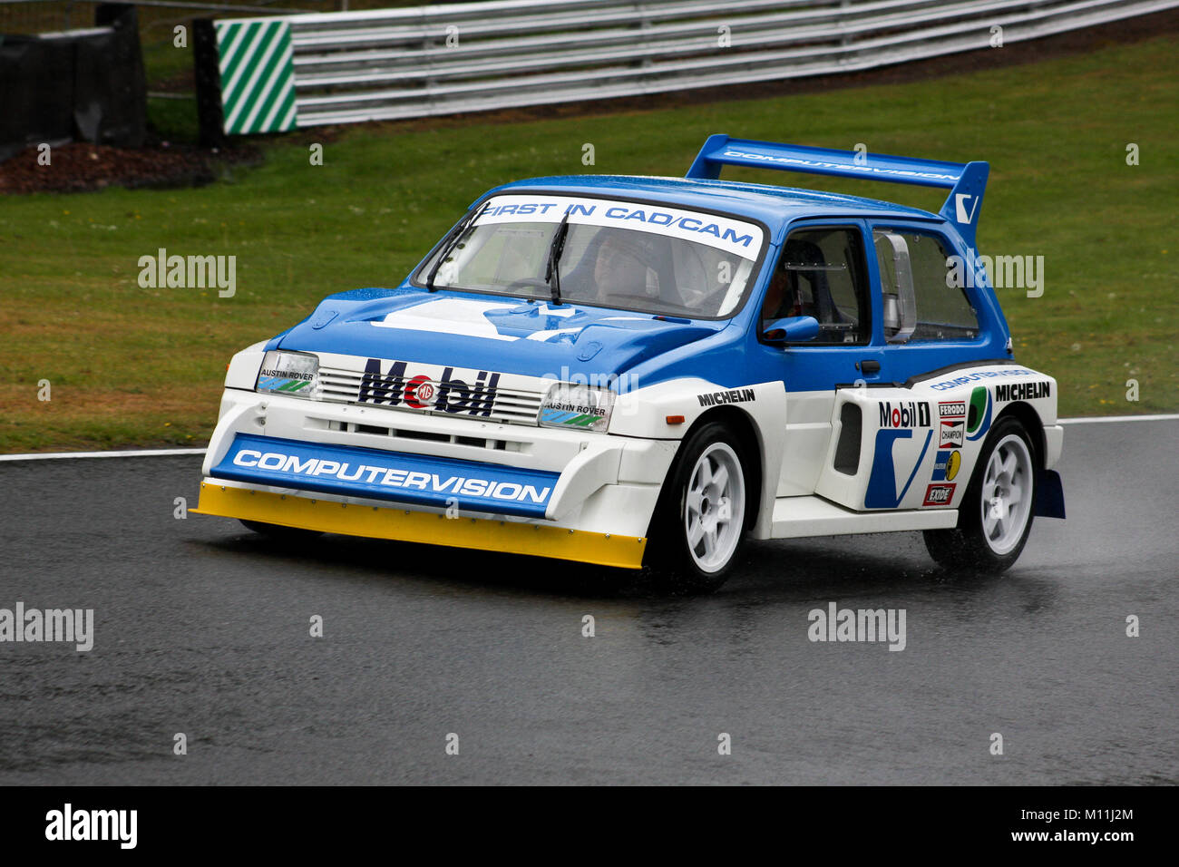 MG Metro 6R4 Group B rally car Stock Photo