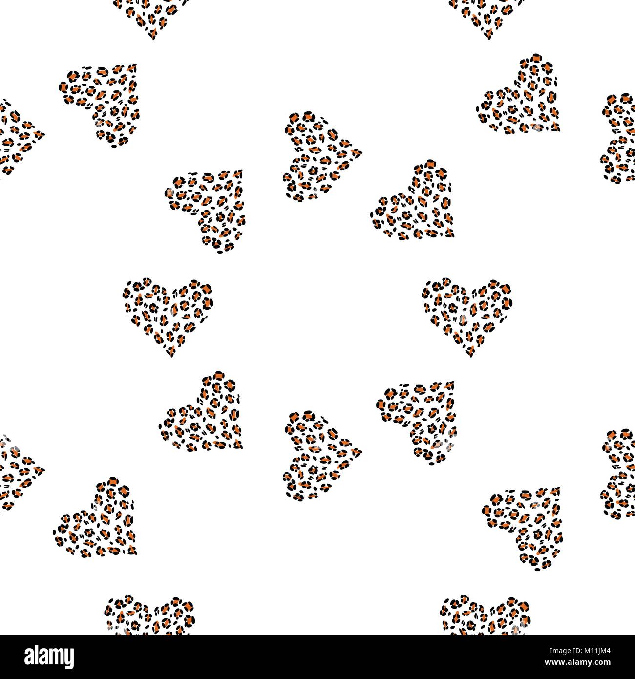 Seamless pattern background heart Stock Vector Image & Art - Alamy
