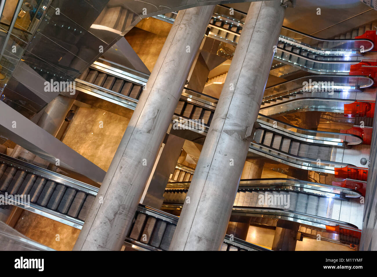 New artistic metro station in Naples, Napoli, Italy, Garibaldi subway ,  near Napoli Centrale train station Stock Photo - Alamy