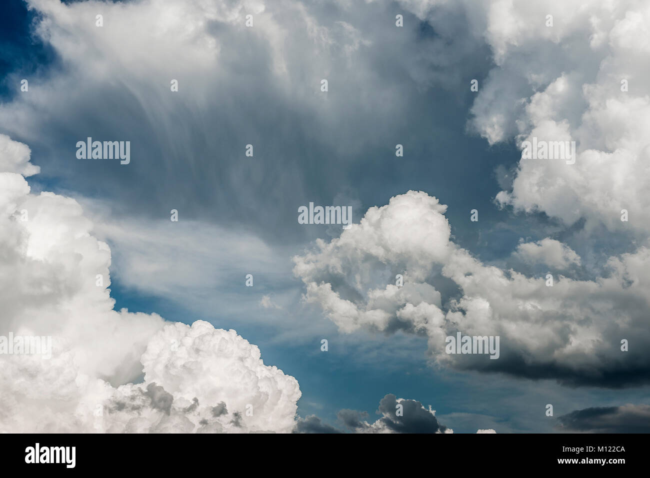 Towering clouds,thunderclouds,Germany Stock Photo Alamy