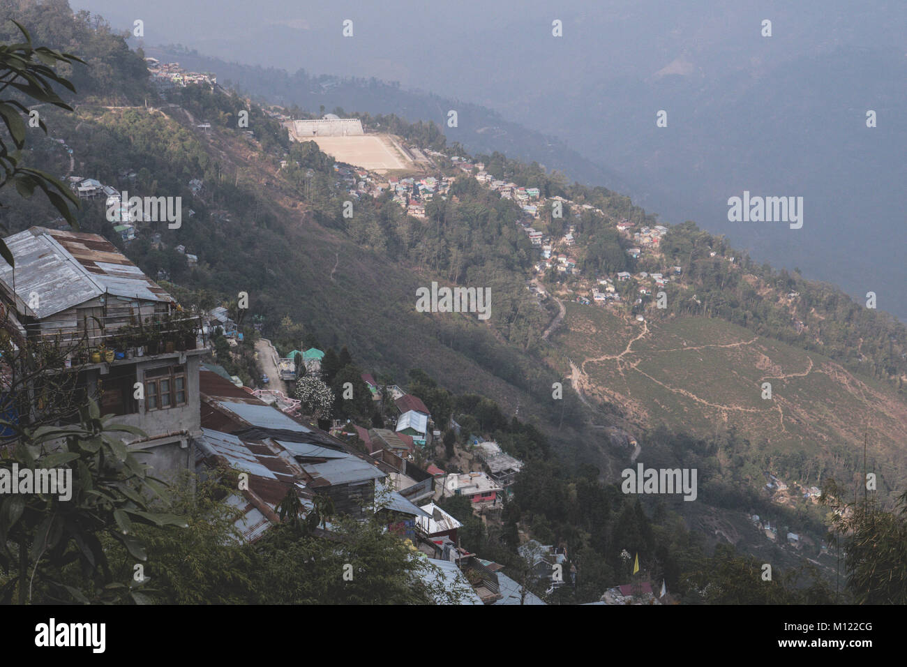 Views from Darjeerling, India Stock Photo