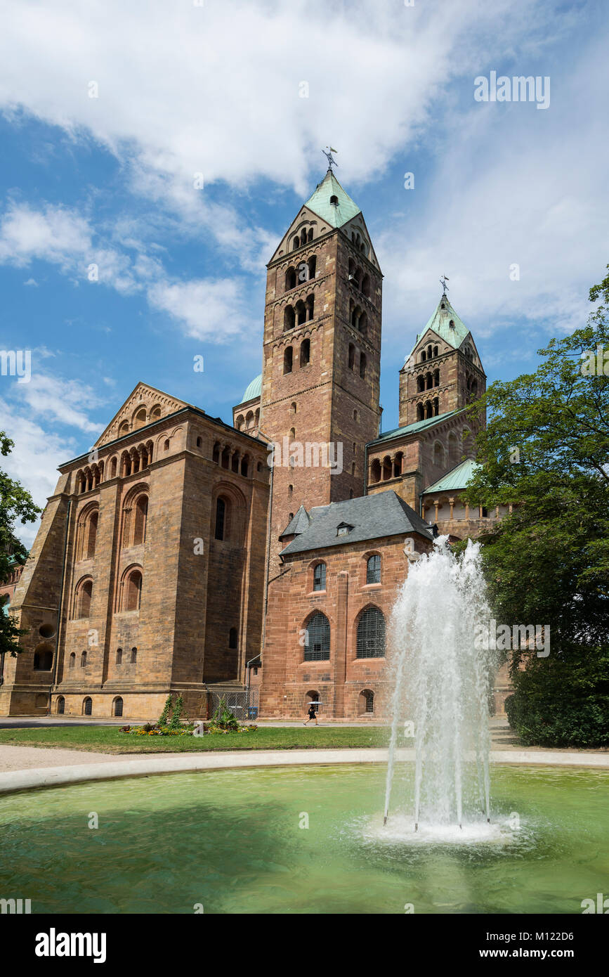 Kaiserdom,Speyer Cathedral,Speyer,Rhineland-Palatinate,Germany Stock Photo