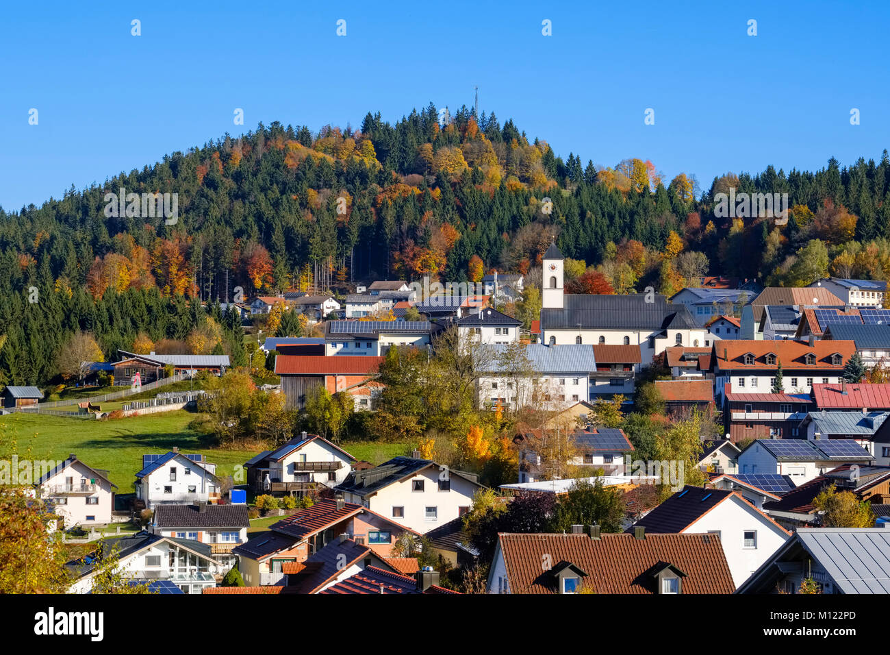 Mauth,Bavarian Forest,Lower Bavaria,Bavaria,Germany Stock Photo