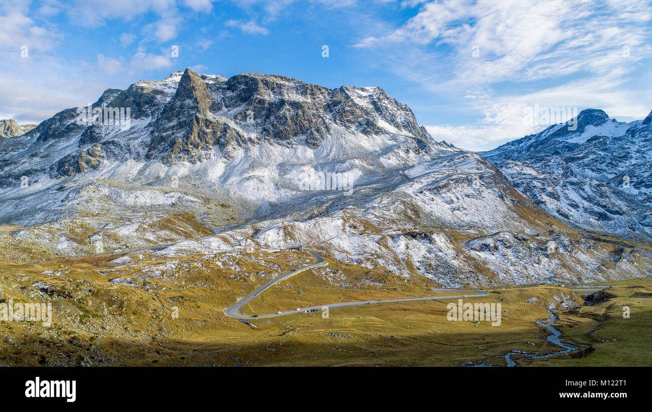 Piz da las Coluonnas,Julierpass,Graubünden,Switzerland Stock Photo