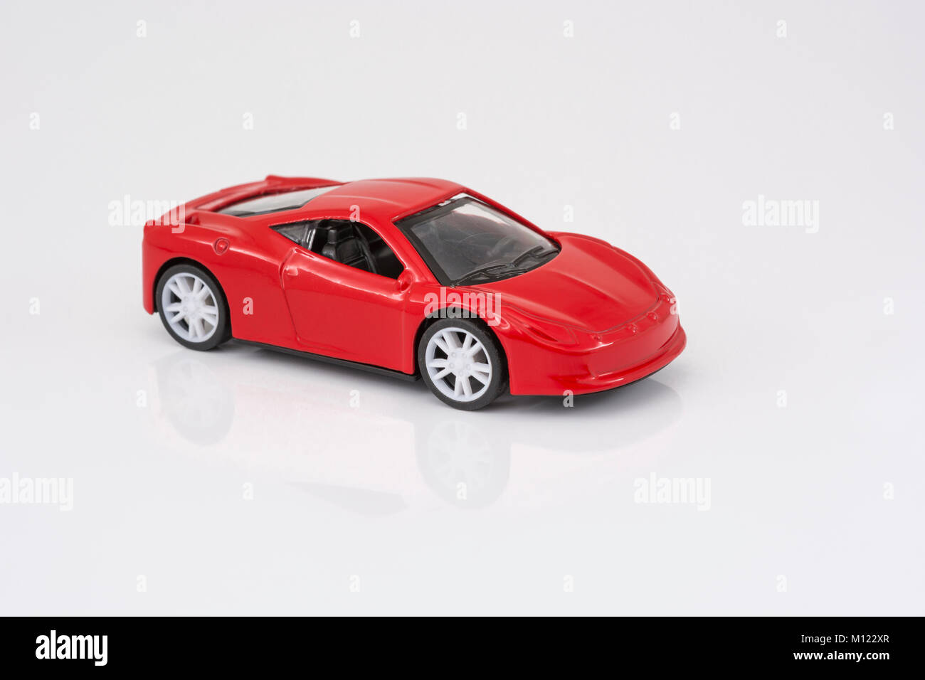 small red toy car