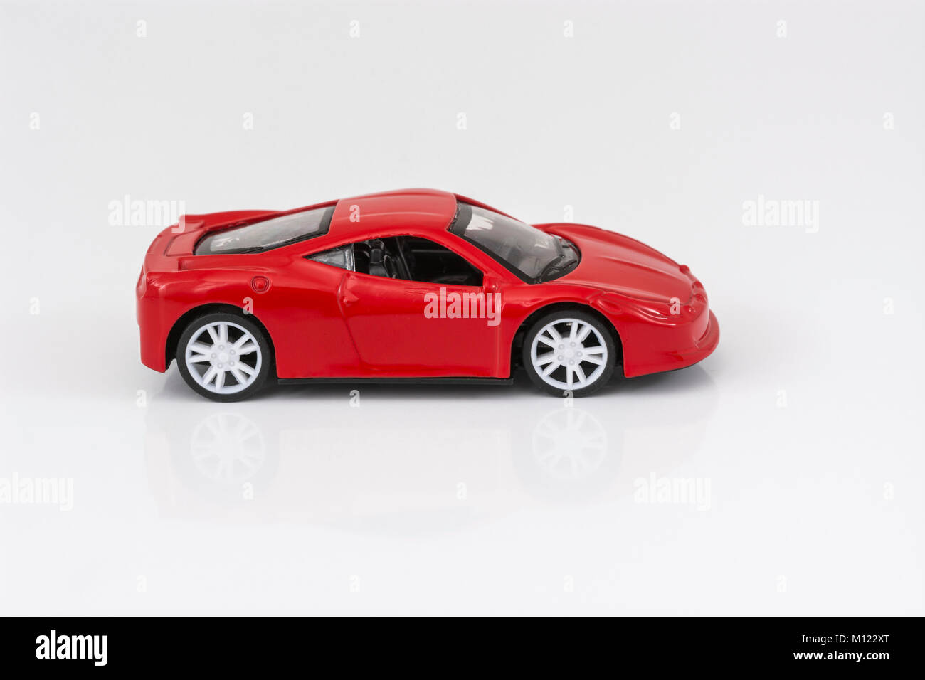 small red toy car