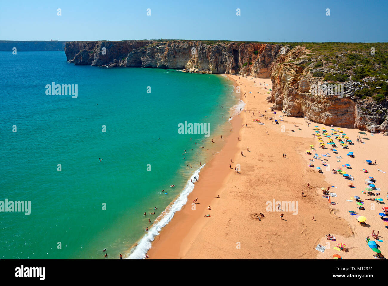 Praia do Beliche,Sagres,Algarve,Portugal Stock Photo