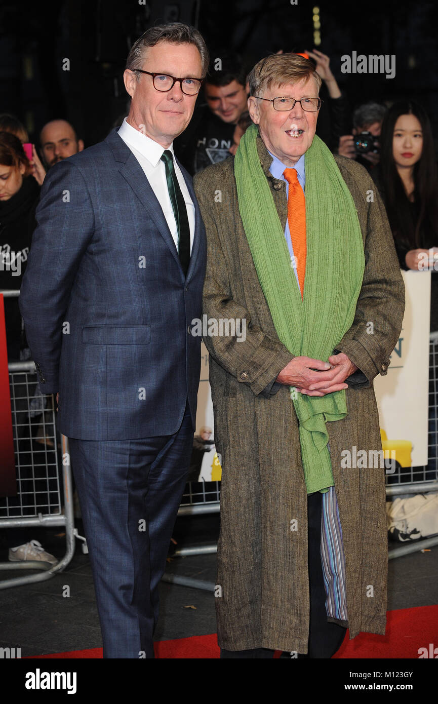 Alex Jennings & Alan Bennett attend the 59th BFI London Film Festival ...
