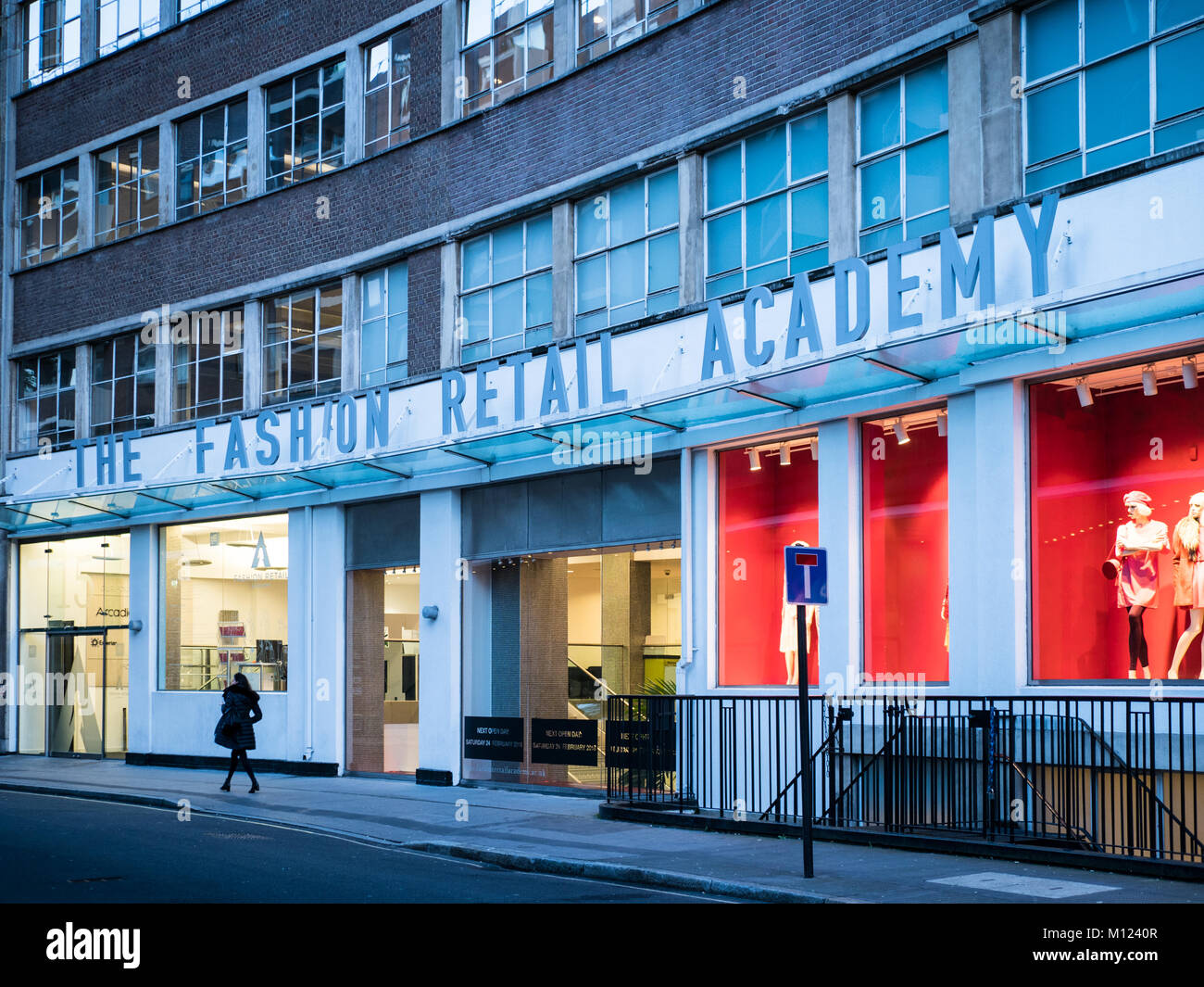The Fashion Retail Academy in central London UK.  Founded in 2005 it is a vocational training college that trains people to work in fashion retail. Stock Photo