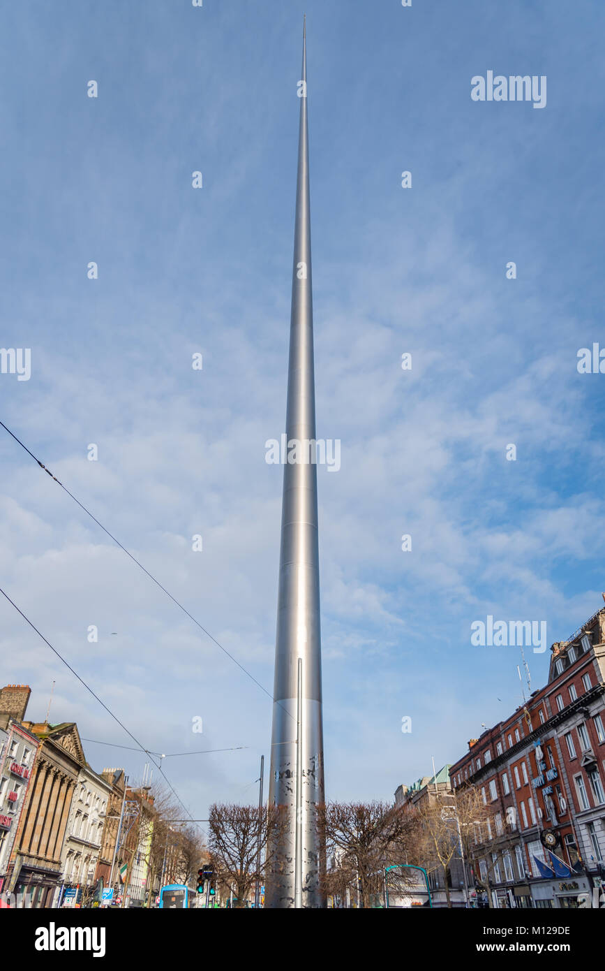 Spire of Dublin, Dublin Stock Photo