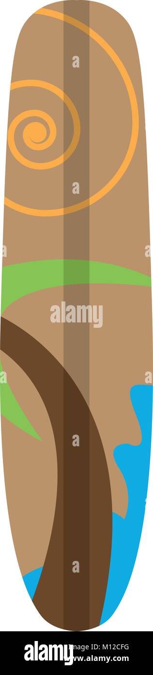 Isolated surfboard image Stock Vector Image & Art - Alamy