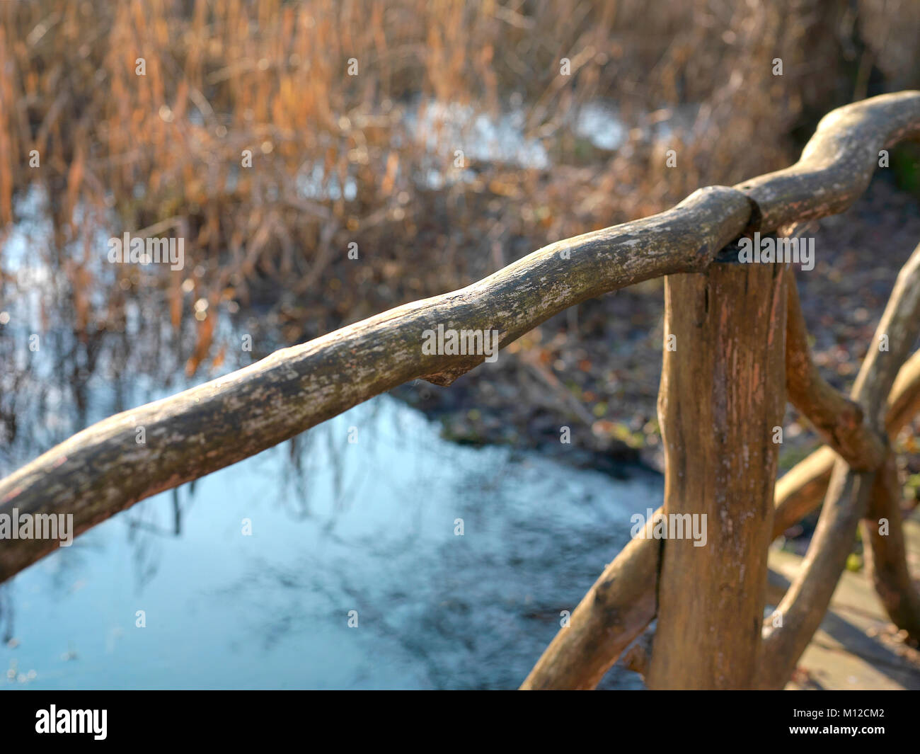 Closeup shot bridge small hi-res stock photography and images - Alamy