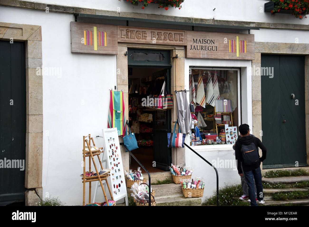 Linge basque hi-res stock photography and images - Alamy