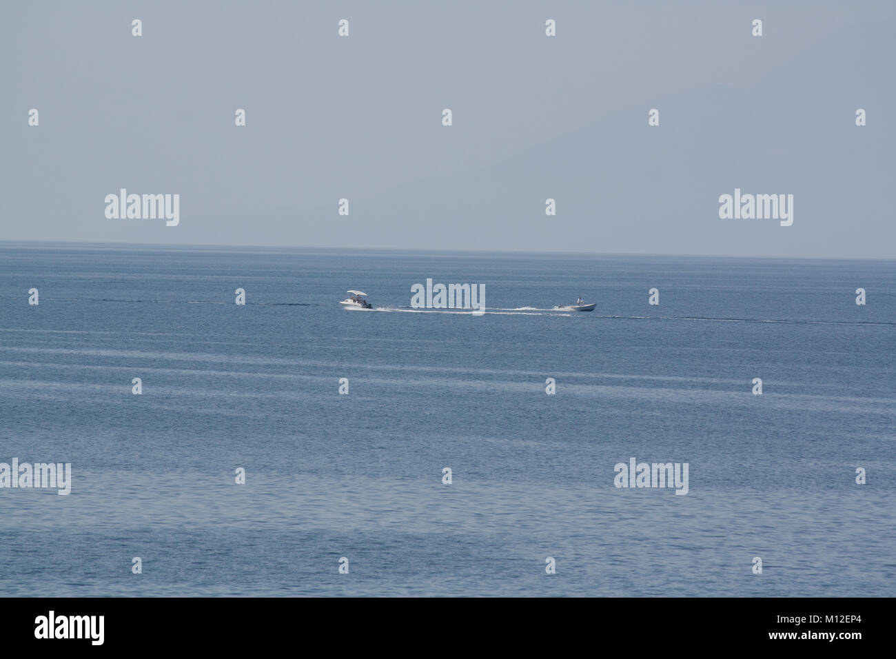 speedboat at sea Stock Photo - Alamy