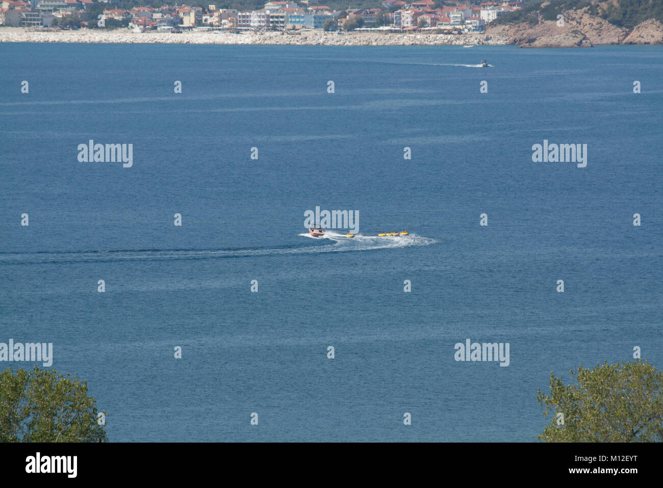 speedboat at sea Stock Photo - Alamy