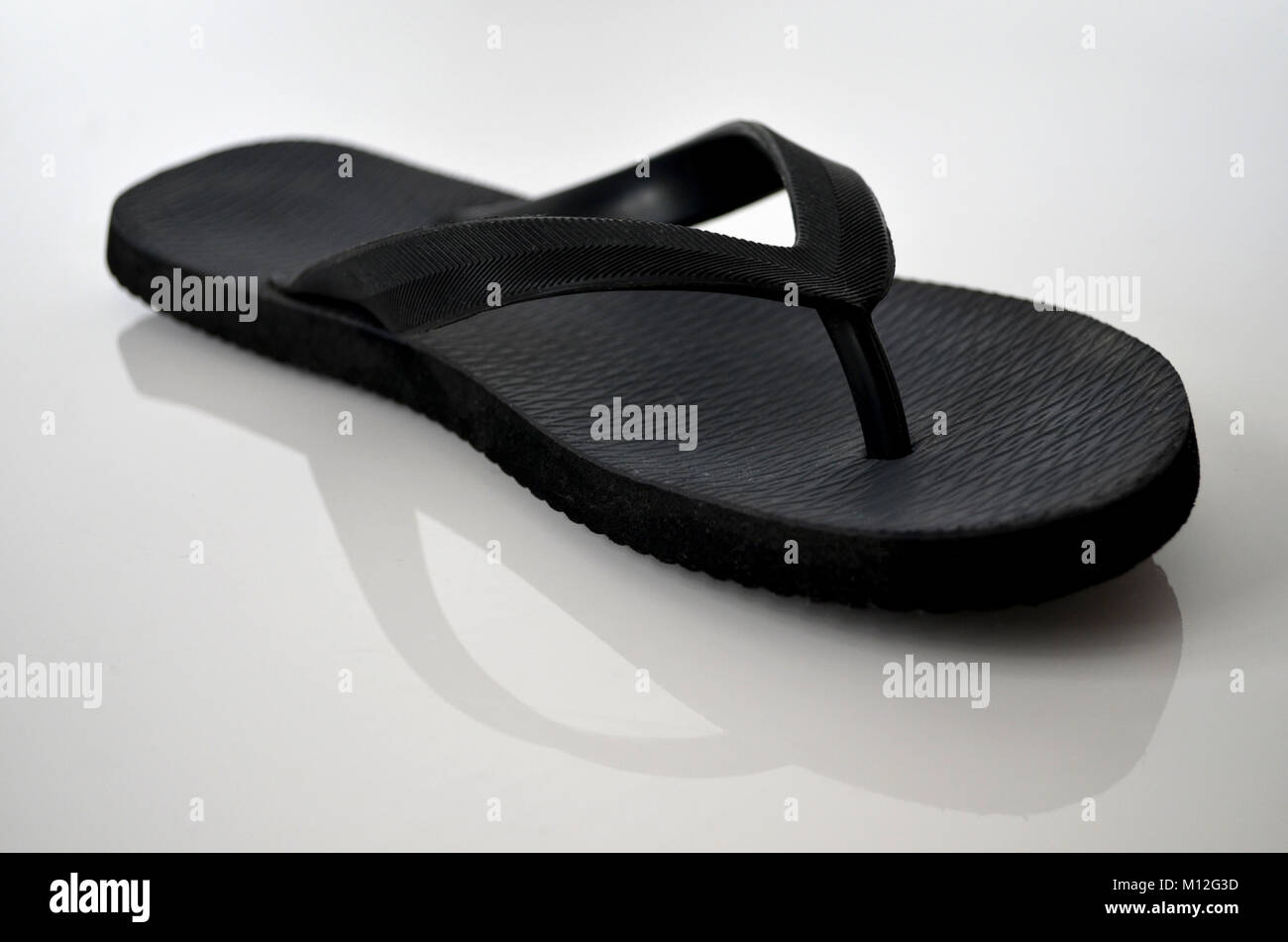 Flip flop thong isolated on white background Stock Photo - Alamy