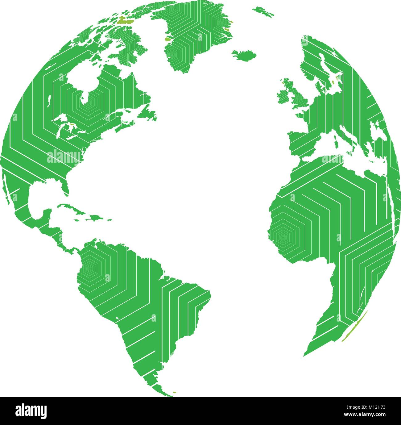 Isolated globe illustration Stock Vector Image & Art - Alamy