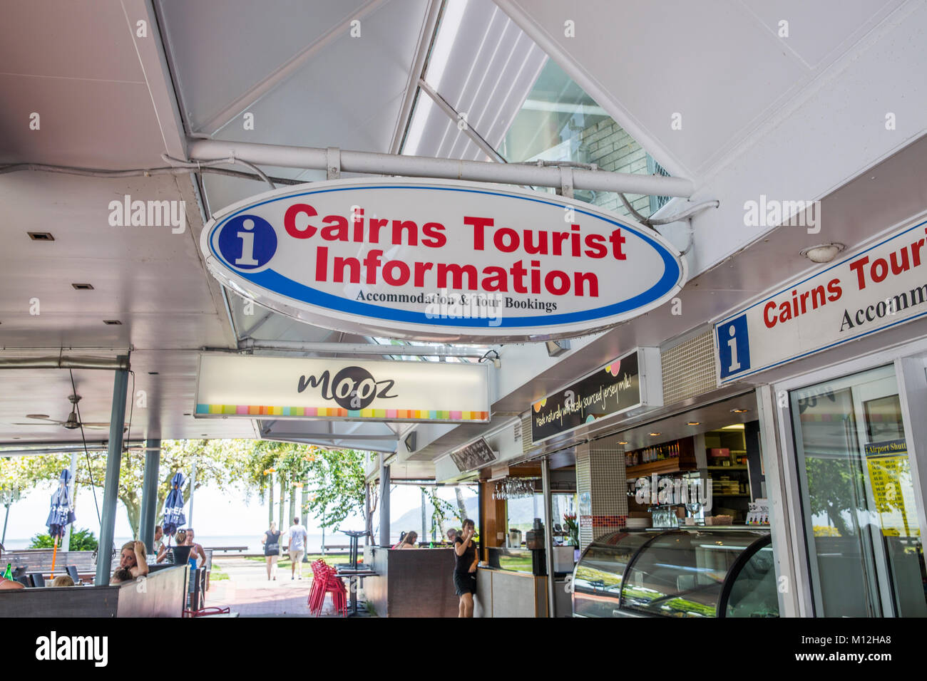 Cairns tourist information office for visitors in Cairns city centre