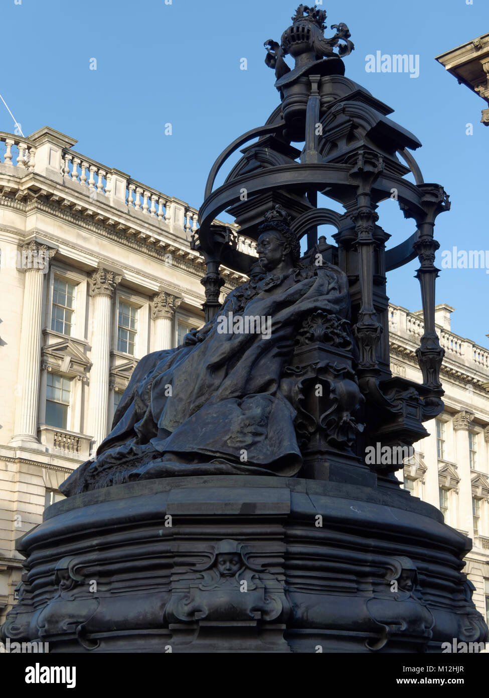 NEWCASTLE UPON TYNE, TYNE AND WEAR/UK JANUARY 20 Statue of Queen