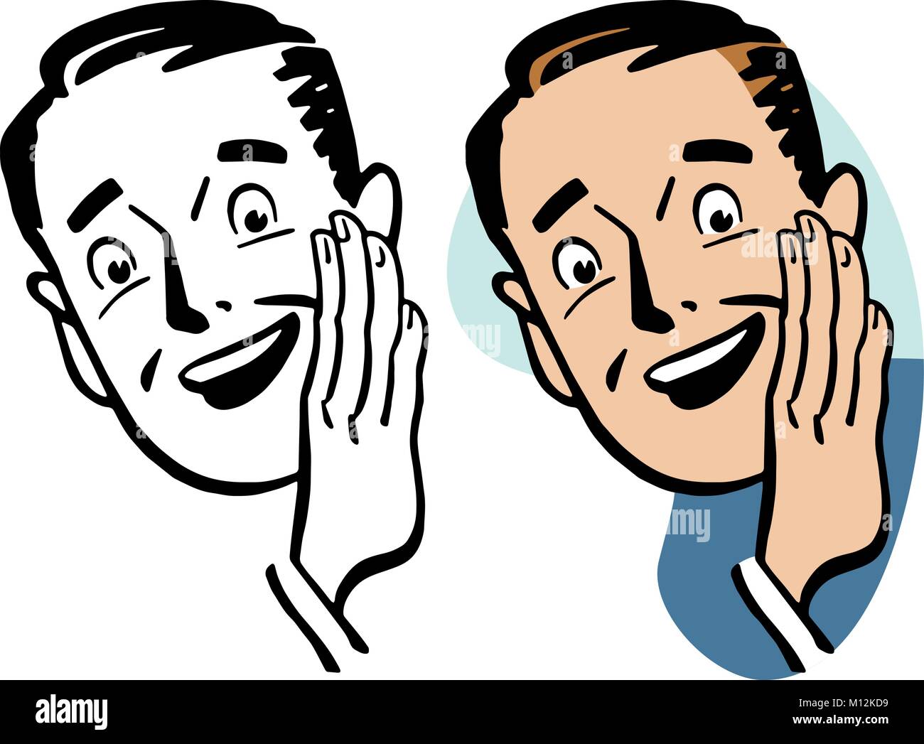 People Gossiping Cartoon High Resolution Stock Photography And Images Alamy